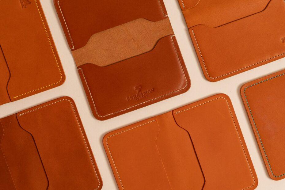 Illustration of The Craftsmanship Behind Handmade Leather Wallets and Accessories